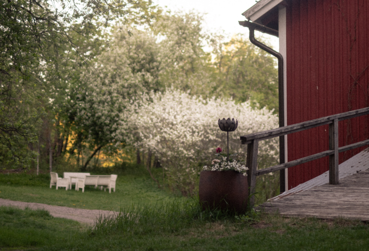 Rosavillan puutarha Kouvolassa